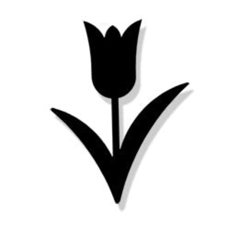 Village Wrought Iron MMB-MAG-98 Tulip Magnet  **FINAL SALE – Non-returnable**