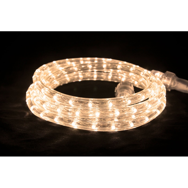 American Lighting LR-LED-WW-9 LED Flexible Rope Light Kit With Mounting Clips