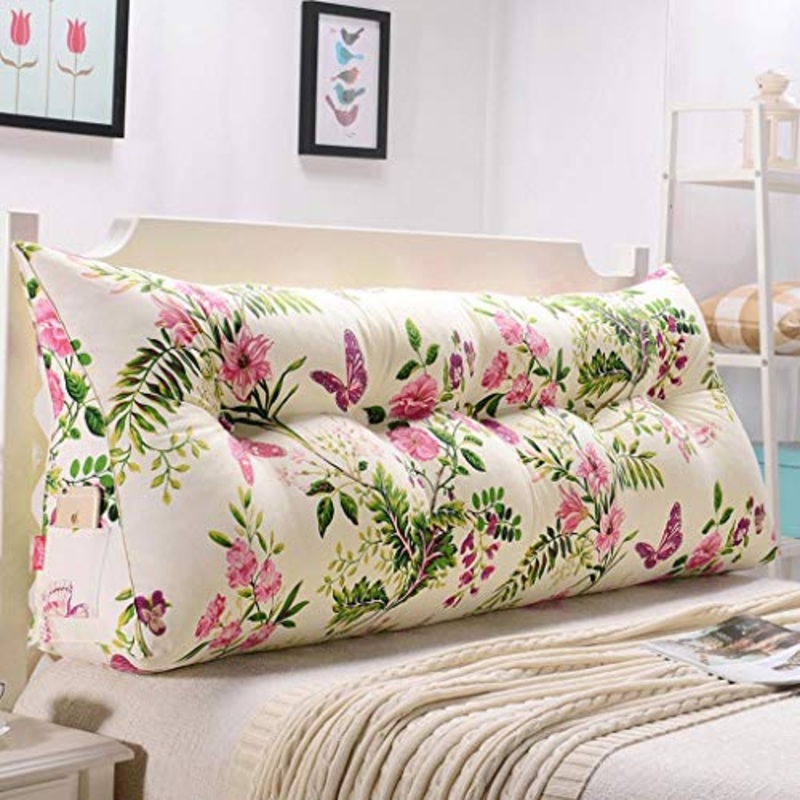 HYY-YY – Testiera per divano con schienale doppio, morbida, per letto Tatami, cuscino lombare in vita, colore: Y, dimensioni: 90 cm