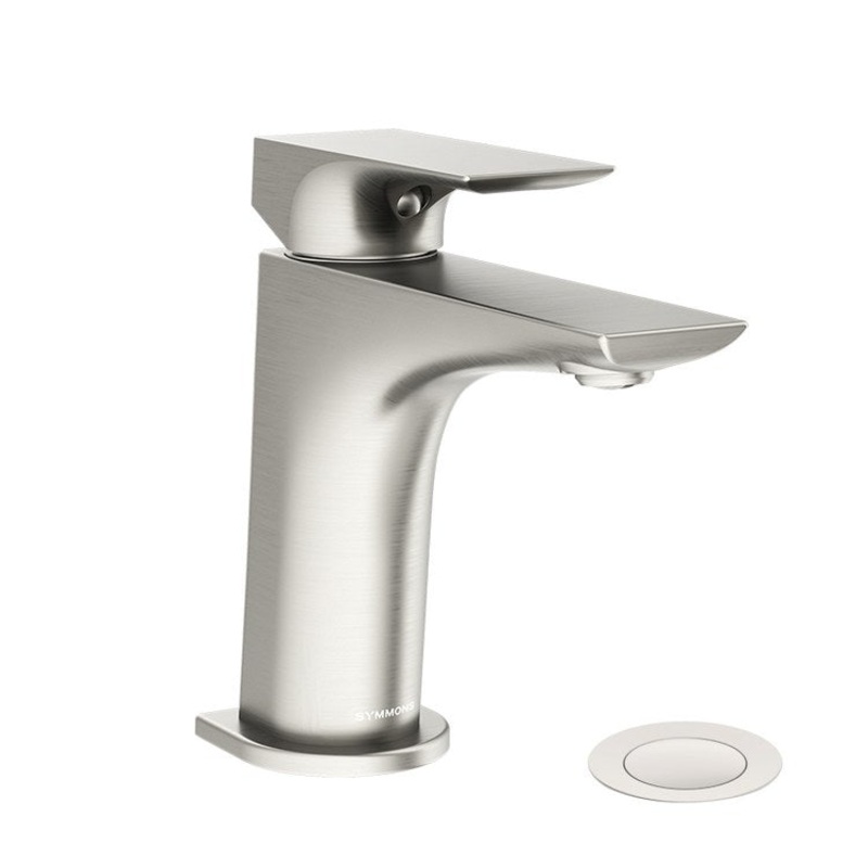 Lavatory Faucet Verity 1 Lever ADA WaterSense Satin Nickel 1.0 Gallons per Minute Metal