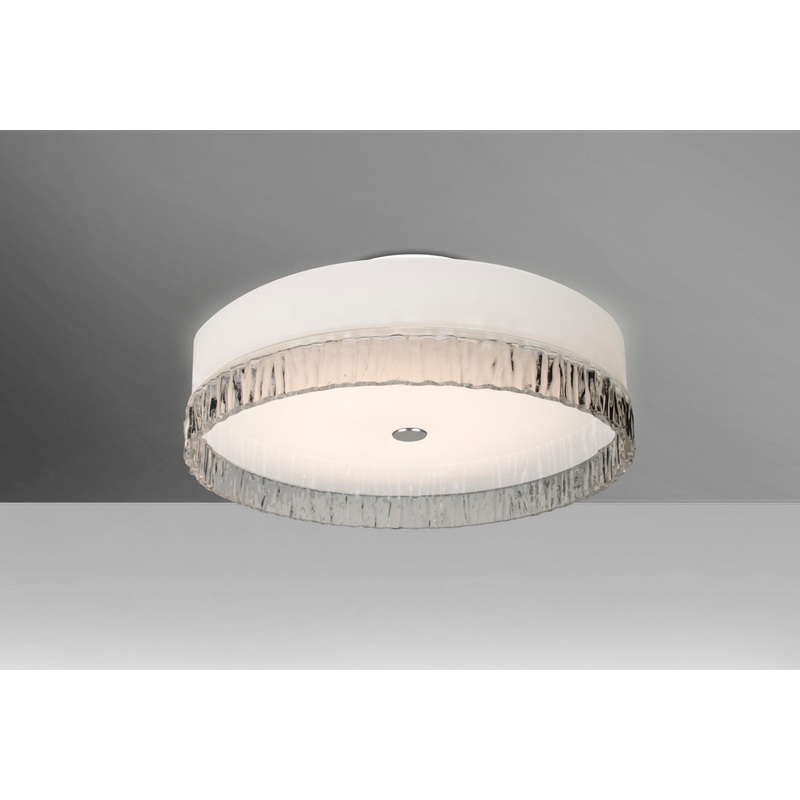 LED Flush Mount from the Paco Collection by Besa