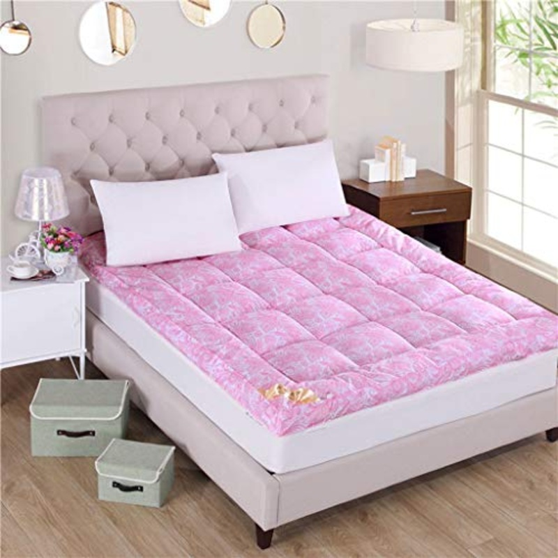 Hongyan Multipla Tatami Colore Piano Materasso Singolo Doppio Piuma Velluto Futon Materassi Memory Pieghevole Cotone delle stuoie Portatili Pads Sleeping Pieghevoli (Color : L, Size : 18020010CM)