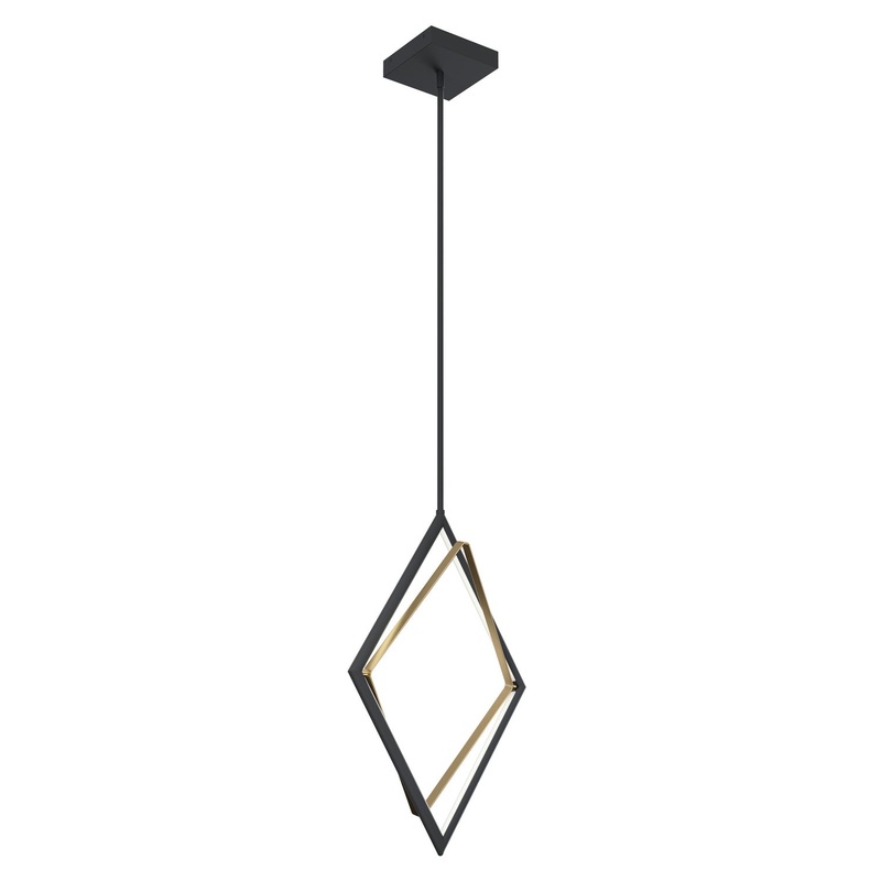 Kichler 84310MBK LED Pendant, Matte Black