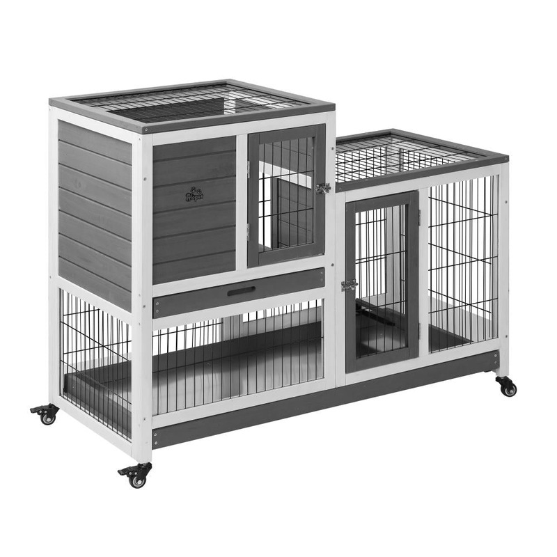 Rabbit Hutch Chichen Coop 100 x 55 x 90cm