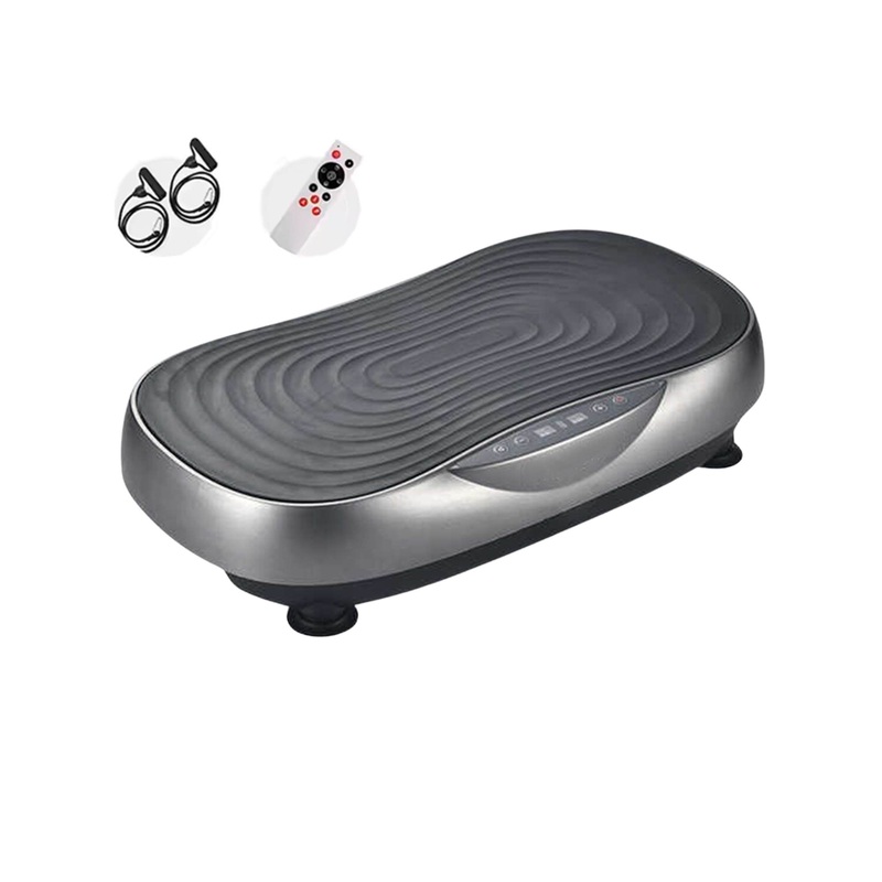 Social Hike Vibration Plate Machine – Vibrating Exercise Platform Grey