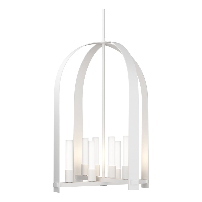 Triomphe 8-Light Pendant White