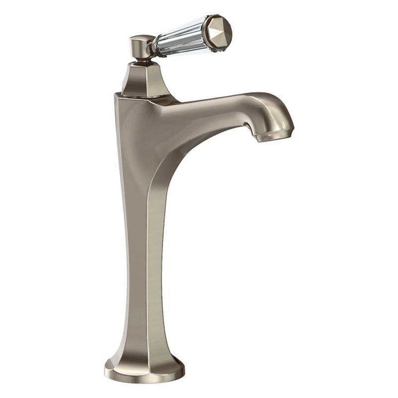 Vessel Faucet Metropole 1 Lever ADA Antique Nickel 1.2 Gallons per Minute Faucet Height 11-1/2 Inch