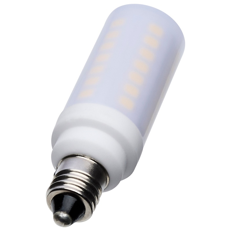 5 Watt T6 LED – Frost Finish – E11 Base – 5000K – 120 Volt Light Bulb by Satco