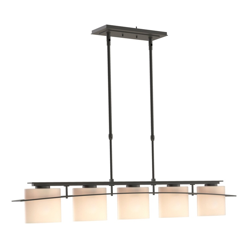 Arc Ellipse 5-Light Pendant Black