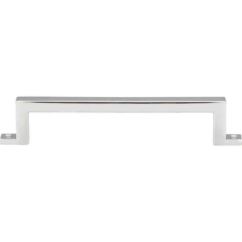 Atlas Homewares Campaign Bar Pull 5 1/16 Inch (c-c) Polished Chrome