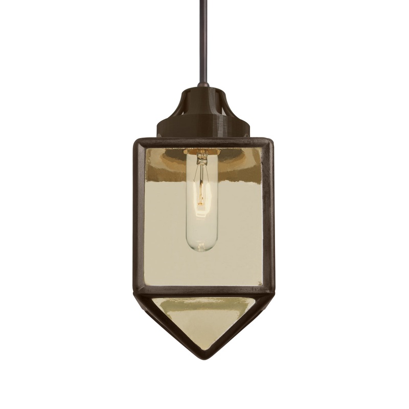 Besa 1JT-BRAVOBR-BR Bravo One Light Pendant Bronze (Discontinued)