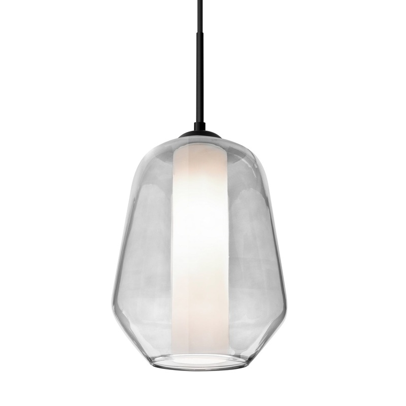 Besa 1JT-LINKCL-BK Link One Light Pendant Black