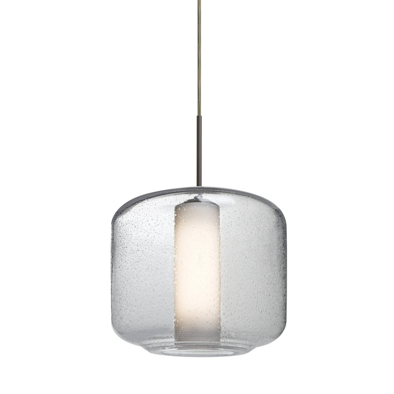 Besa 1JT-NILES10CO-EDIL-BR Niles One Light Pendant Bronze (Discontinued)