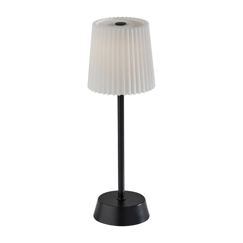 Bobby Cordless LED Table Lamp Black