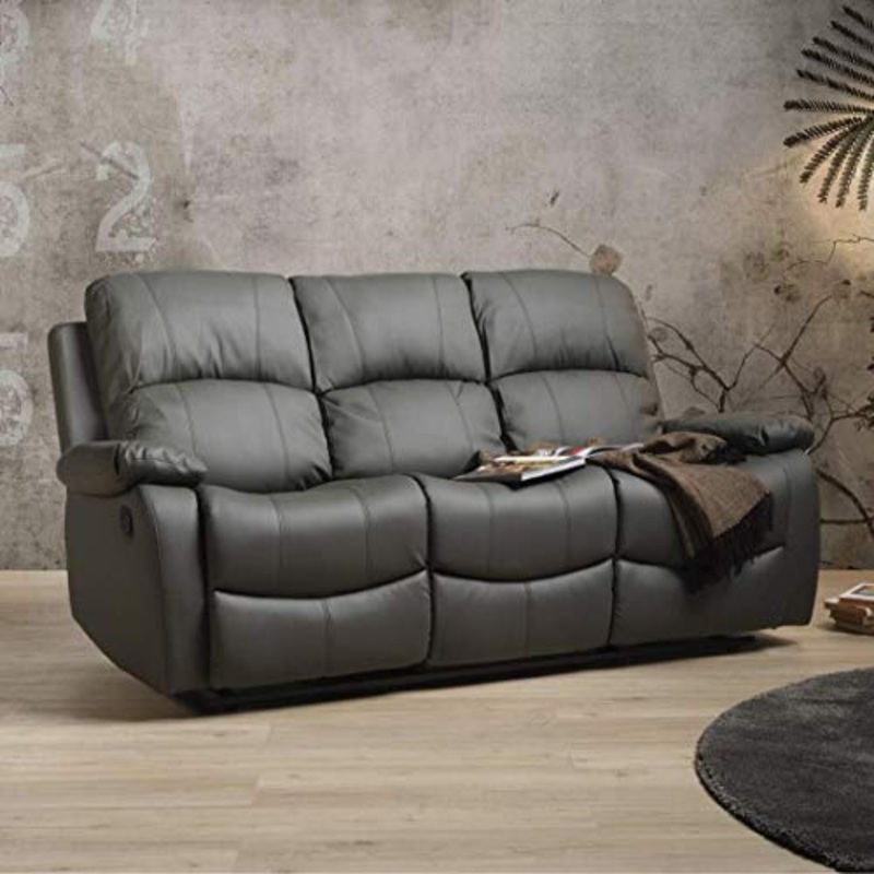 Stilprojectstore Divano 3 posti in Ecopelle – Alice