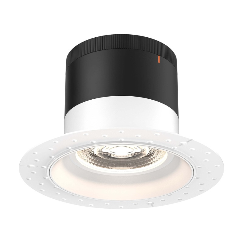6″ Modular Downlight White (Trimless) 60 Degrees Regressed