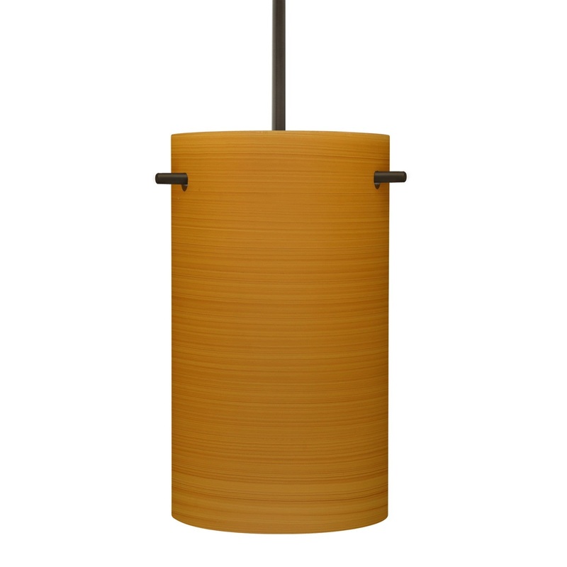 Besa J-4005OK-LED-BR Besa Tamburo 5 Pendant LED Pendant Bronze