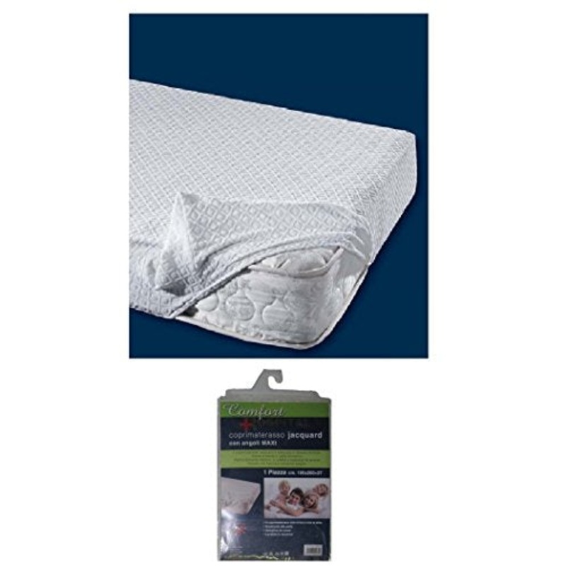 Lovely Home – Coprimaterasso con Angoli 1 Piazza Letto Singolo Jacquard