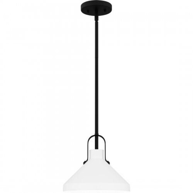 Quoizel BIK1510MBK Brink Mid pendant 1 light matte black Mini Pendant