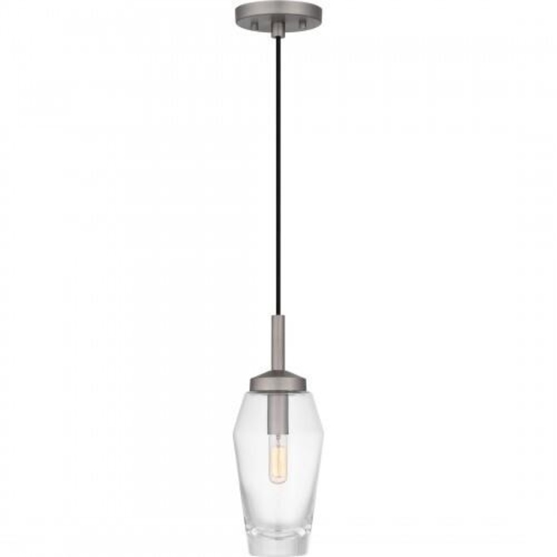 Quoizel QPP6190AN Quoizel Piccolo Pendant Mini pendant 1 light antique nickel. Mini Pendant