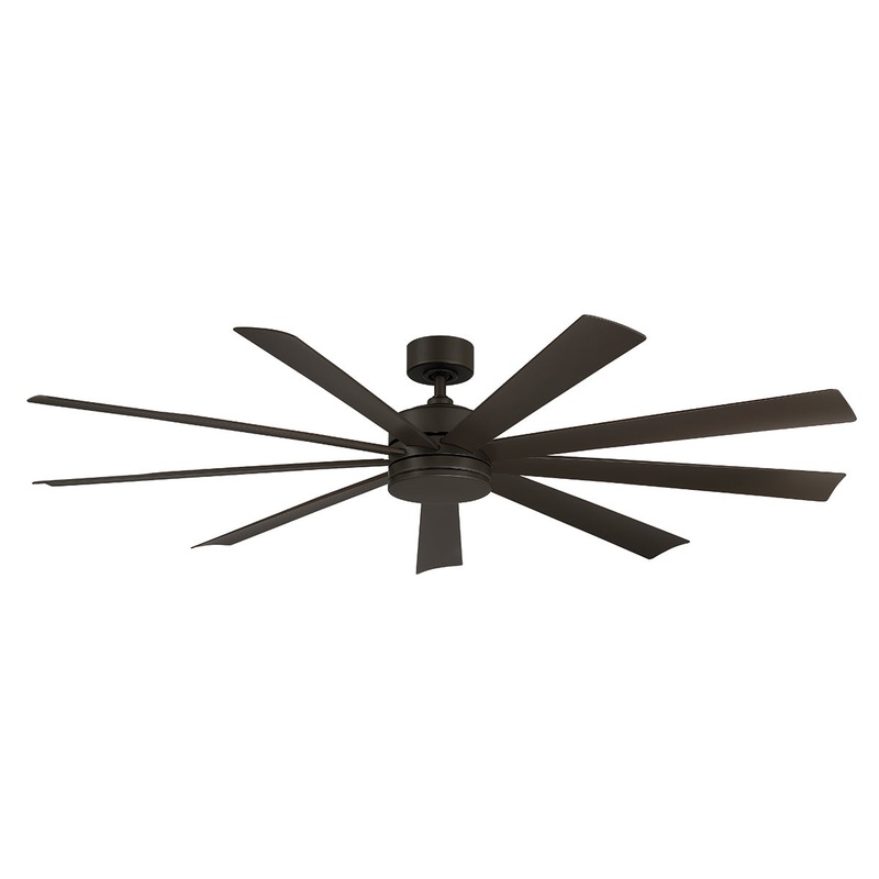 72″ 9-blade Wynd Xl Ceiling Fan by Modern Forms Fans (Wet Rated) Bronze CCT