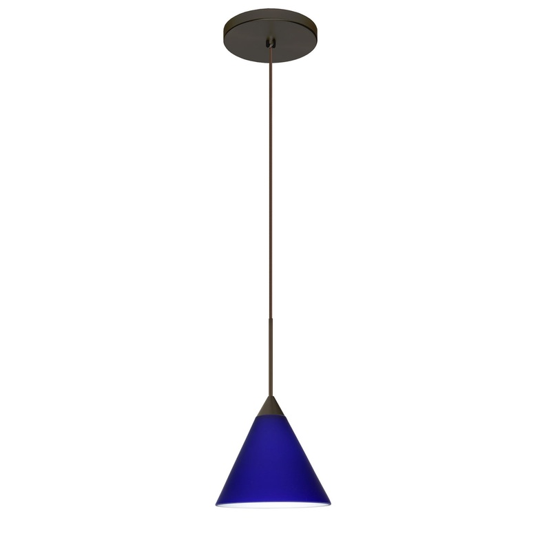 Besa 1XT-5121CM-LED-BR Kani One Light Pendant Bronze (Discontinued)
