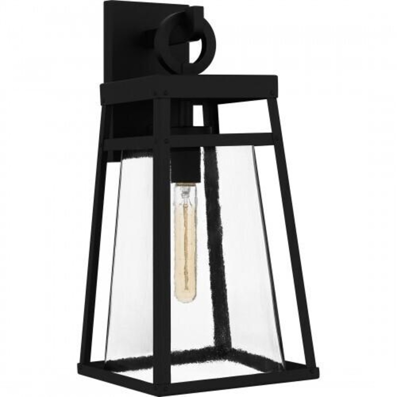 Quoizel GFY8409MBK Godfrey Outdoor wall 1 light matte black Outdoor Lantern