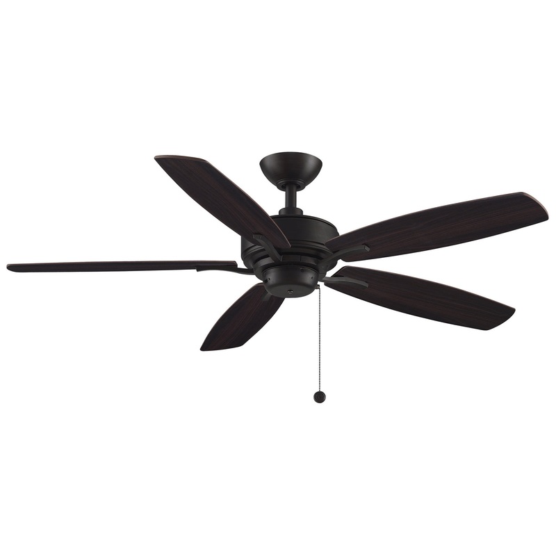 52″Ceiling Fan from the Aire Deluxe Collection in Dark Bronze Finish by Fanimation