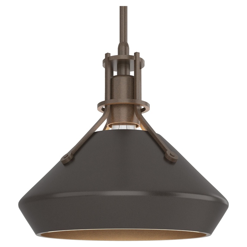 Henry Pendant with Chamfer Bronze Oil Rubbed Bronze