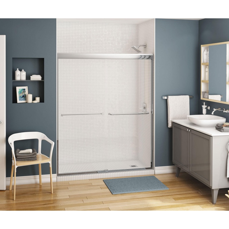 Kameleon Sliding Shower Door 51-55 x 71 in. 6 mm