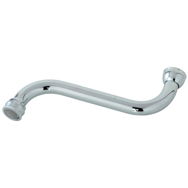 KSP216C Brass Faucet Spout for KS216C, Polished Chrome
