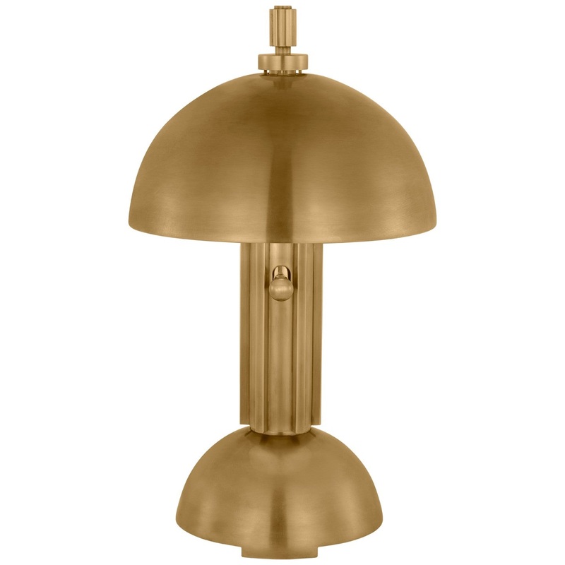 LED Desk Lamp from the Dally Collection in Hand-Rubbed Antique Brass Finish by Visual Comfort Signature