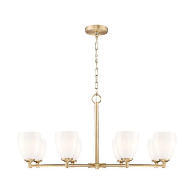 Oren 8-Light Chandelier Modern Gold