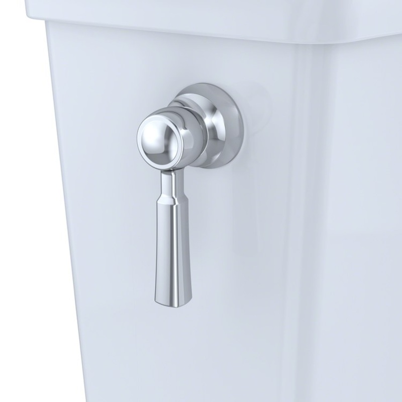 Trip Lever with Arm Polished Chrome for Select TOTO Toilets