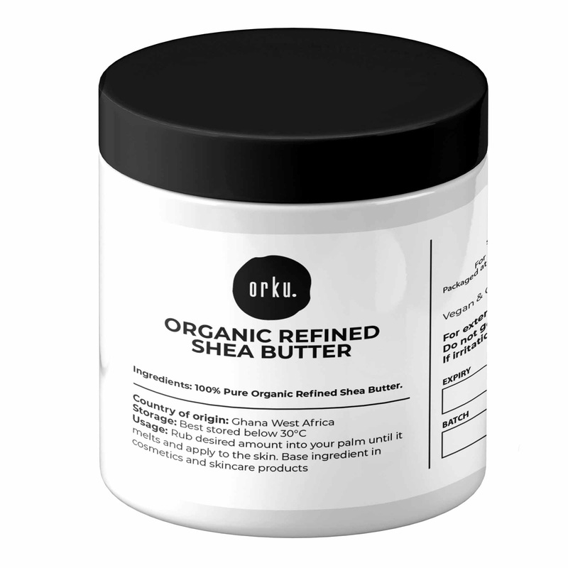 500g Refined Shea Butter Jar – Organic Pure African Karite Moisturiser