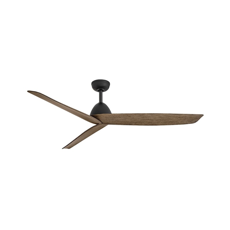 60″Ceiling Fan from the Liv Collection in Matte Black Finish by Hinkley