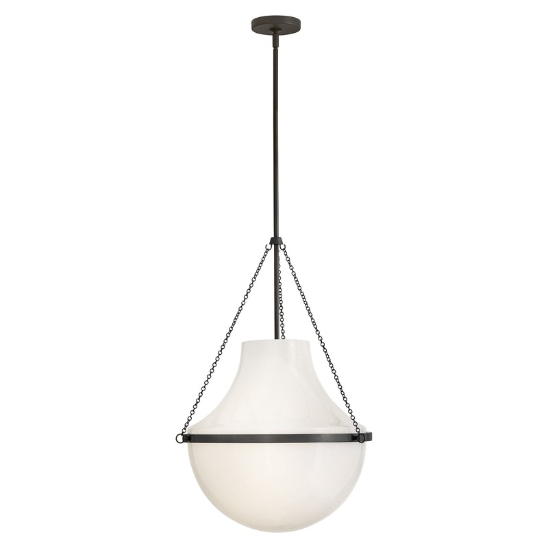 Collins Large Pendant Black Oxide
