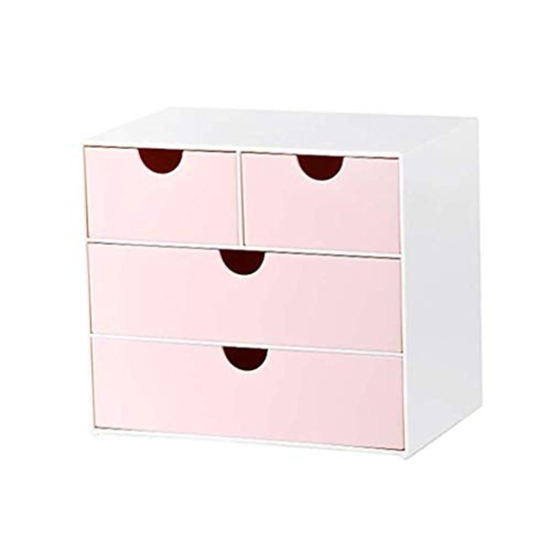 LCA Schedario Classificatore Verticale File Governo di immagazzinaggio, l’estensione Desktop File Manager cancelleria Carrello (di plastica) 17.2 * 11 * 15cm (Colore: E) (Color : A)