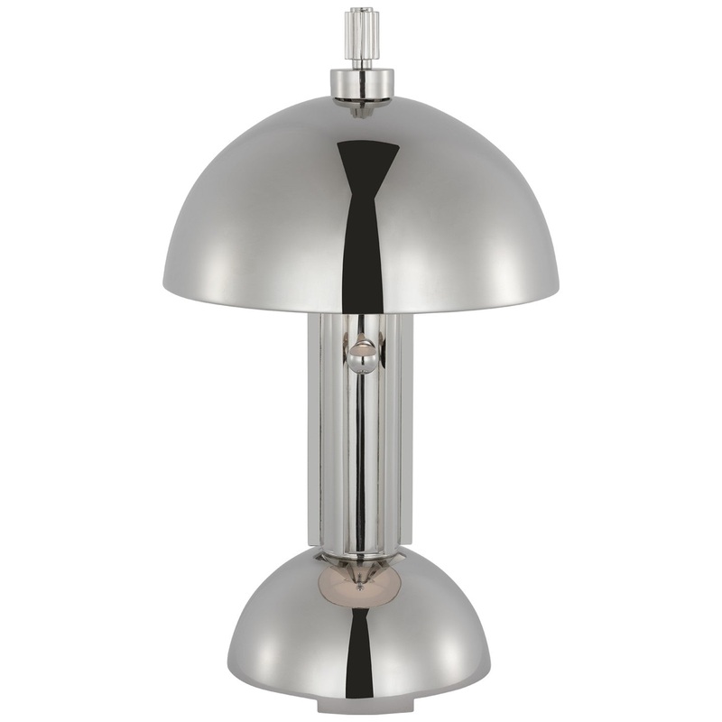 LED Desk Lamp from the Dally Collection in Polished Nickel Finish by Visual Comfort Signature