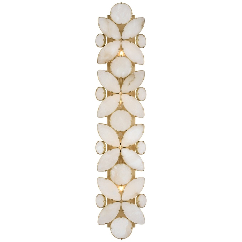 LED Wall Sconce from the Lloyd Collection in Soft Brass Finish by Visual Comfort Signature