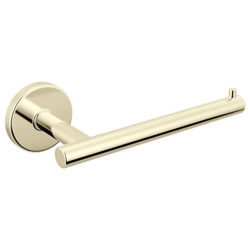 Toilet Paper Holder Trinsic 1 Post Open Polished Nickel Zinc 3-5/16 Inch Wall Mount