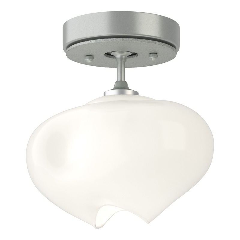 Ume 1-Light Semi-Flush Vintage Platinum Vintage Platinum
