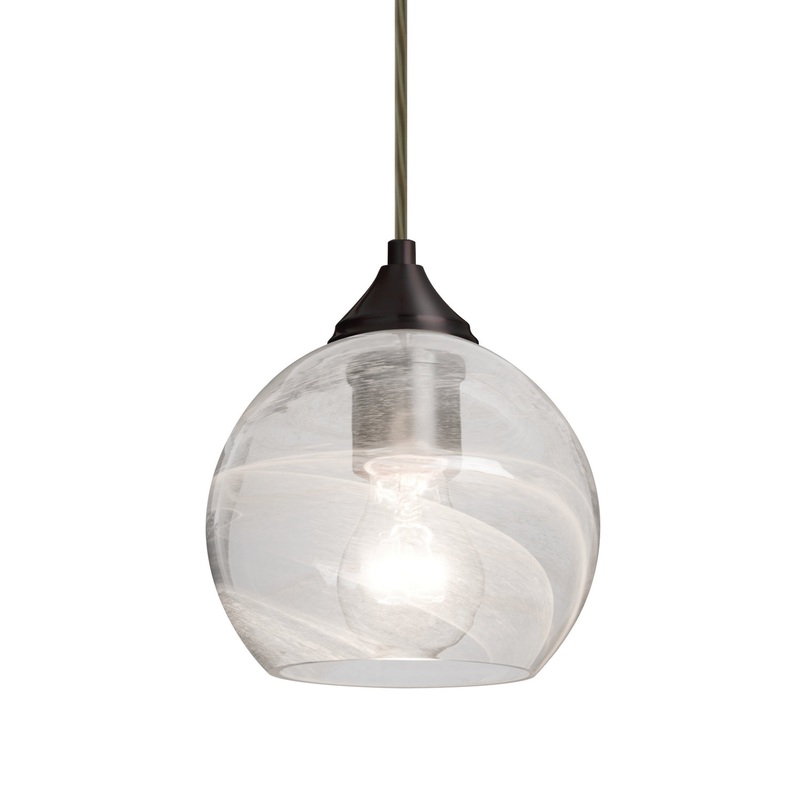 Besa 1JT-JILLYCL-BR Jilly One Light Pendant Bronze