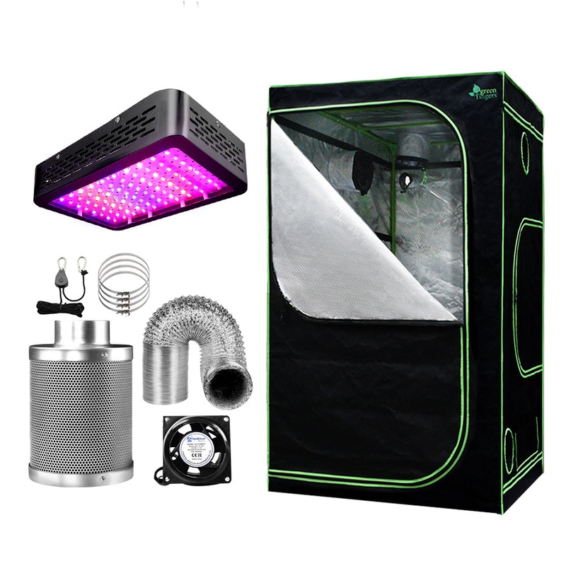 Green Fingers Grow Tent Light Kit 90x90x180CM 1000W LED 6″ Vent Fan,Green Fingers Grow Tent Light Kit LED 1000W Full Spectrum 6″ Vent 90x90x180CM