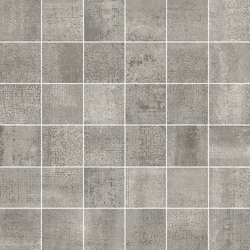 Roca Tile Usa Inc Elegant Ideas Nolita 2X2 Mosaic Grafito Color Body Porcelain – Afnol003-12M – 1 Sheet = .959 Sqft