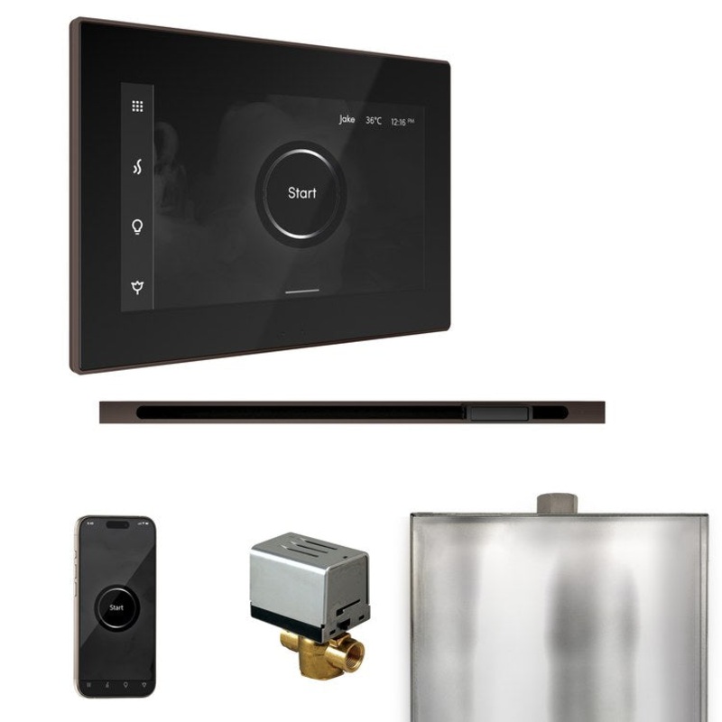 Steam Kit xButler Linear Black/Oil Rubbed Bronze Control Package for MS90 to MSSUPER3