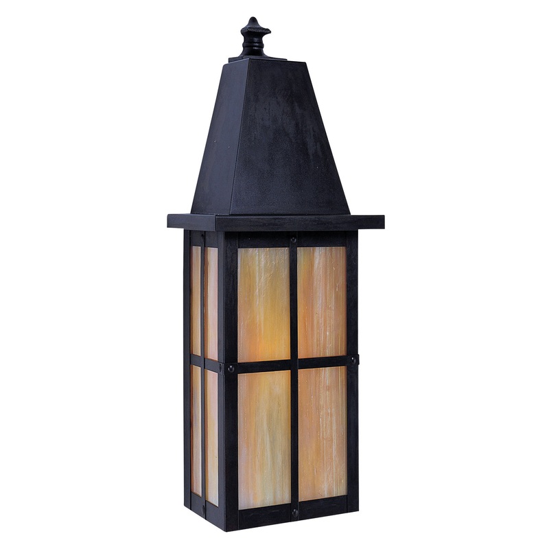 Arroyo HW-8LGW-BZ Hartford One Light Wall Mount Bronze