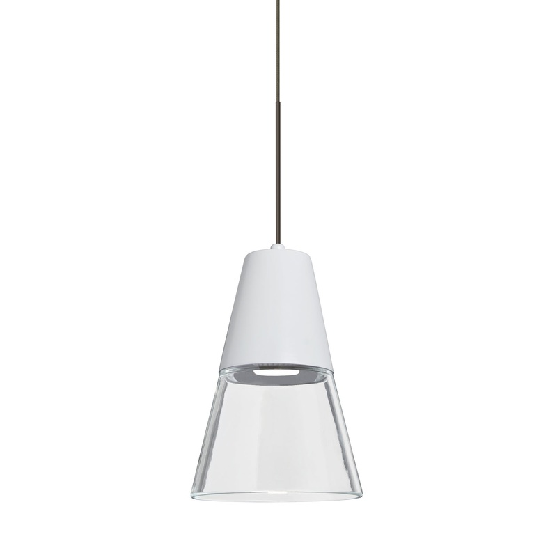 Besa X-TIMO6WC-LED-BR Timo 6 One Light Pendant Bronze