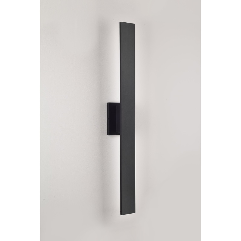 Victoria 36″ Wall Sconce Black