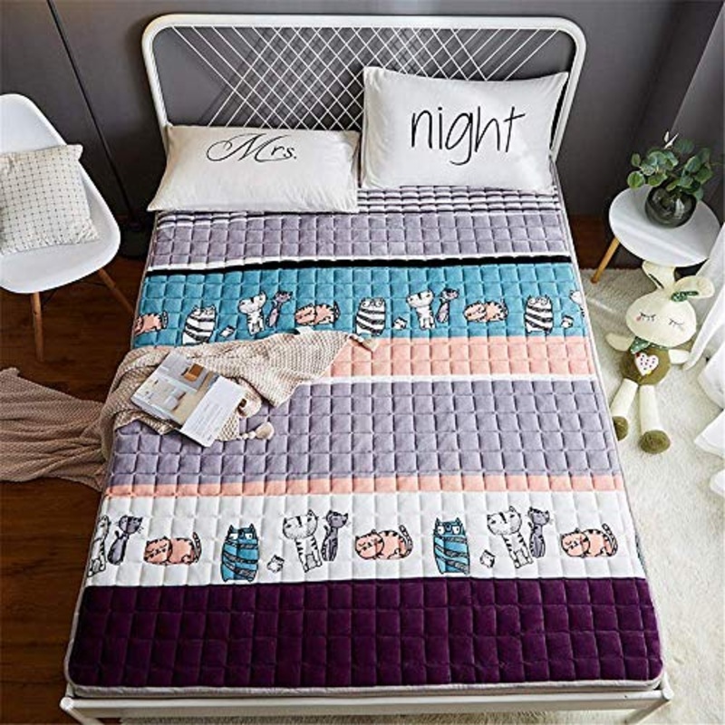 Z&HA Pig Cartoon Futon Tatami Giapponesi Materasso futon futon, Idea Regalo per i Bambini,B,90 * 200CM